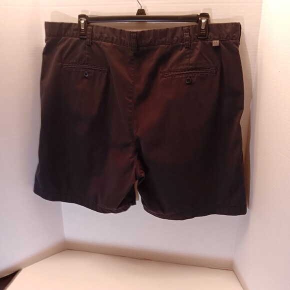 NIKE GOLF Shorts Mens 42 Navy Blue Chino Pleated Front Tennis Outdoor Sport - Picture 5 of 8